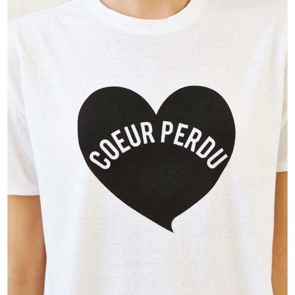 Urban Outfitters "lost heart" tee NWOT - Picture 2 of 4